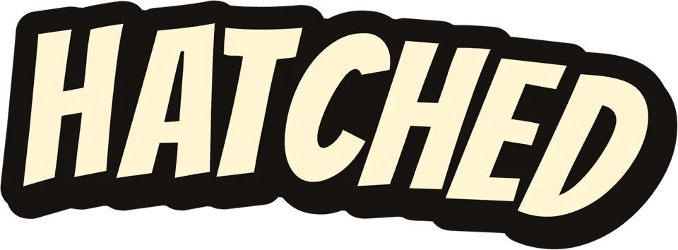 HATCHED logo, 1280